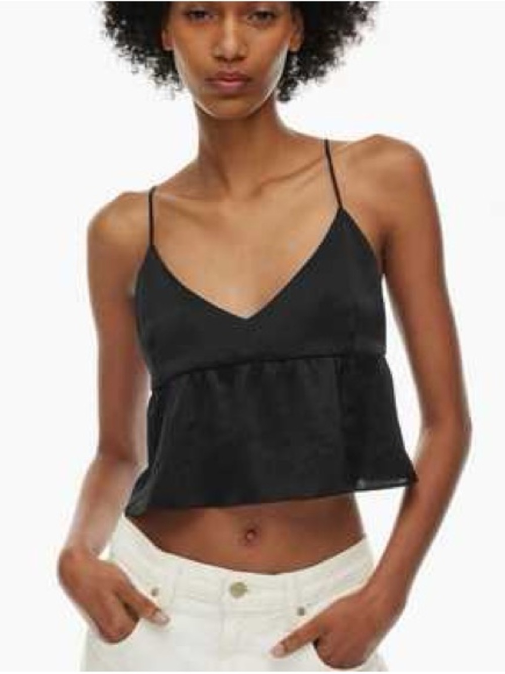 Aritzia Wilfred Lover Camisole - Black